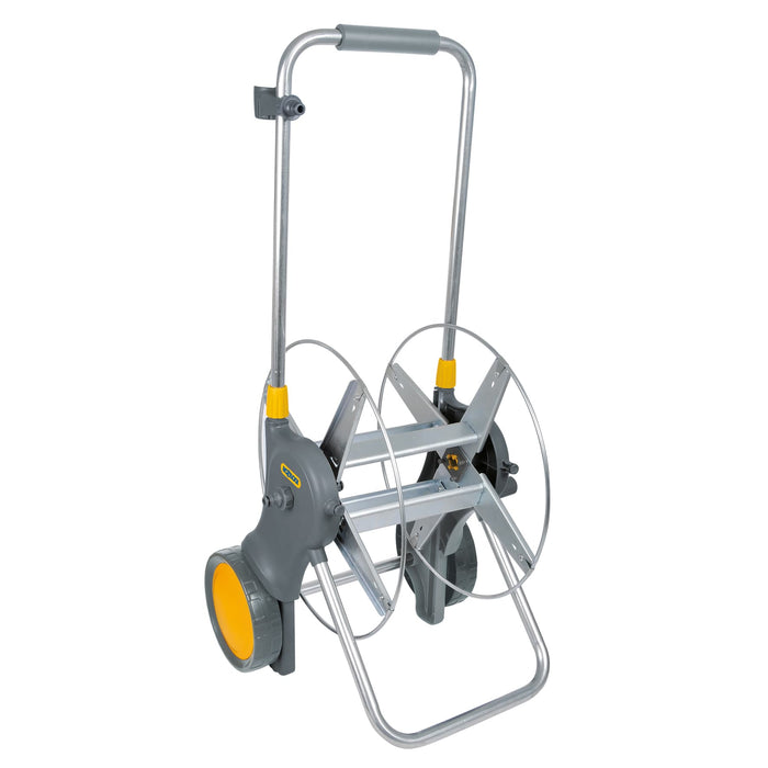 Hozelock Assembled Metal Hose Cart - 90m