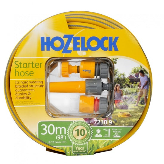 Hozelock Starter Hose and fitting set - Multiple Sizes